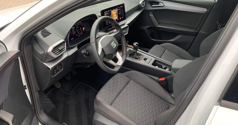 Seat Leon cena 89900 przebieg: 38000, rok produkcji 2021 z Warszawa małe 37